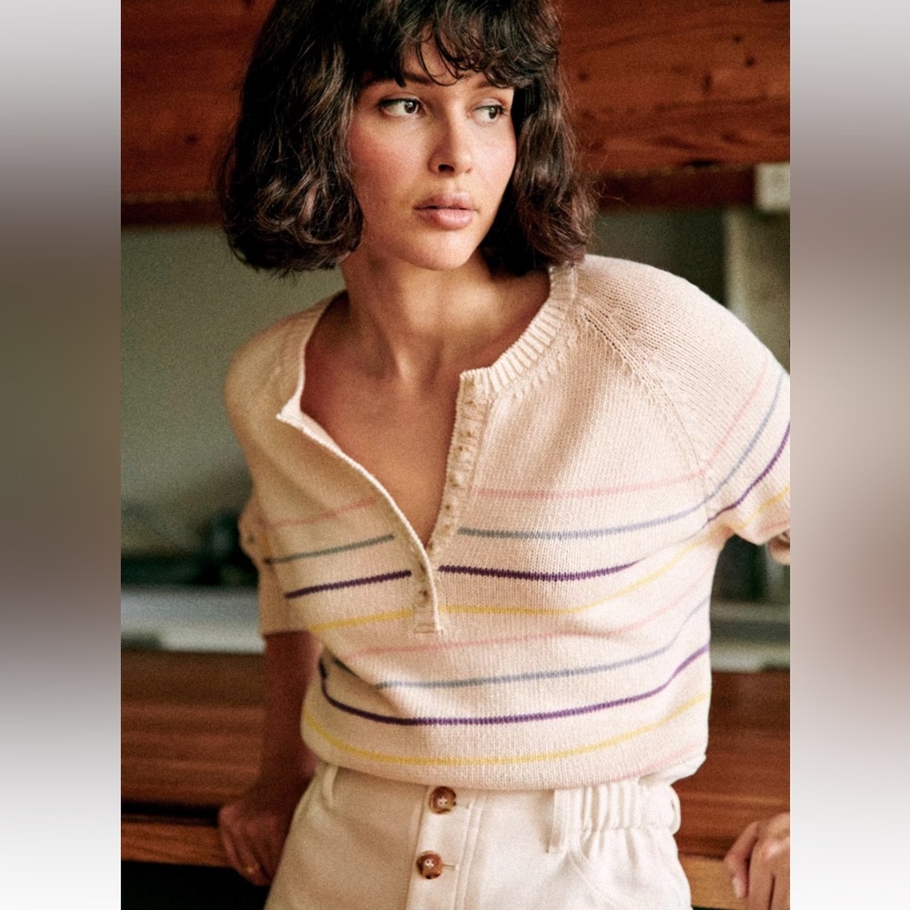 New SEZANE Leontine Jumper X Solidarity Creation in 34/XS